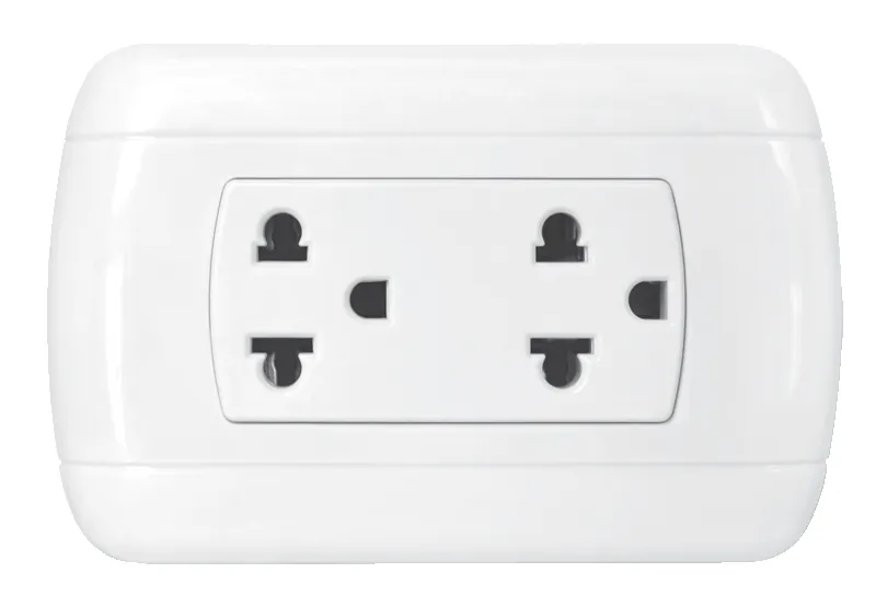 Toma Doble Ctierra Empotrar