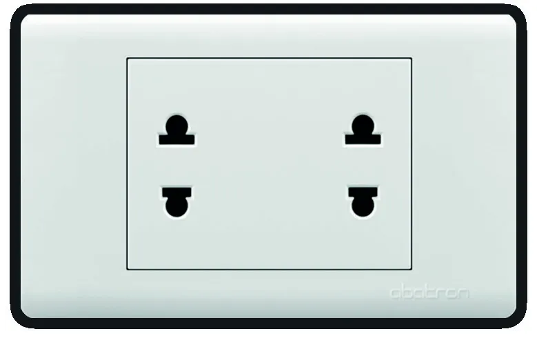 Tomacorriente Doble Empotrar