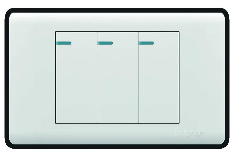 Interruptor Conmutación Triple Empotrar