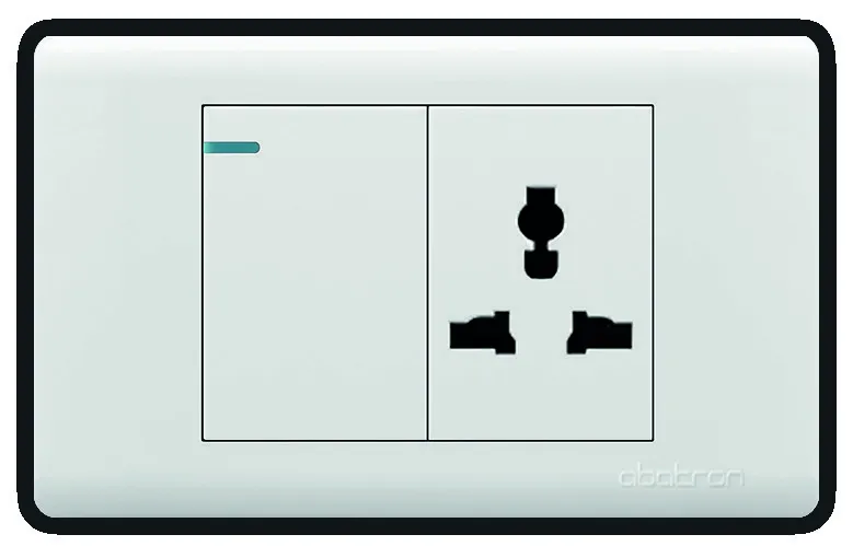 Tomacorriente Universal Empotrar