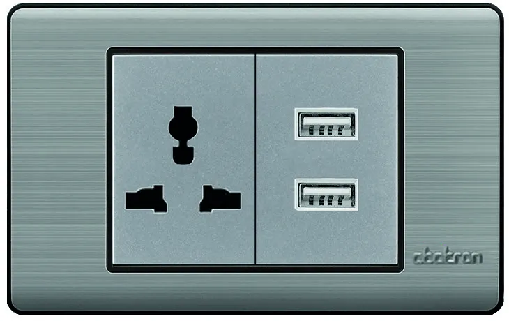 Toma Doble Usb Empotrar