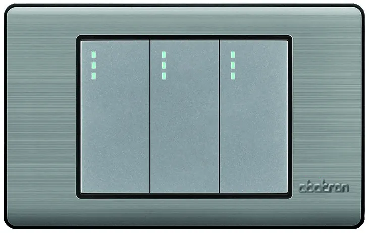 Interruptor Conmutación Triple Empotrar