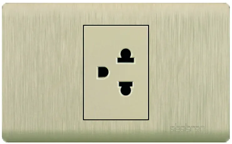 Tomacorriente Simple Empotrar