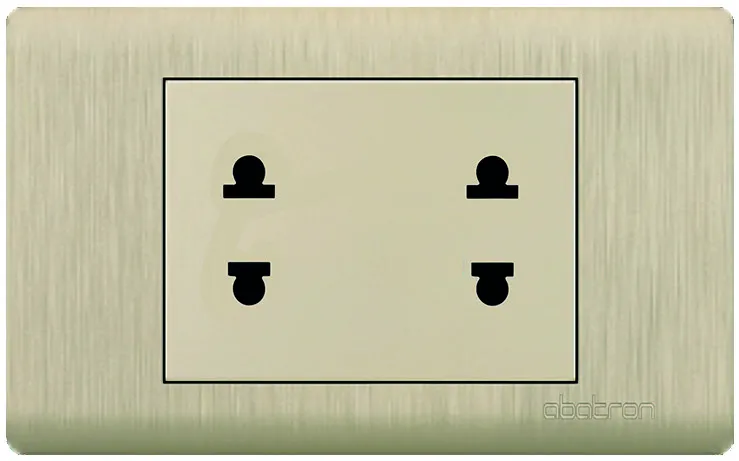 Tomacorriente Doble Empotrar