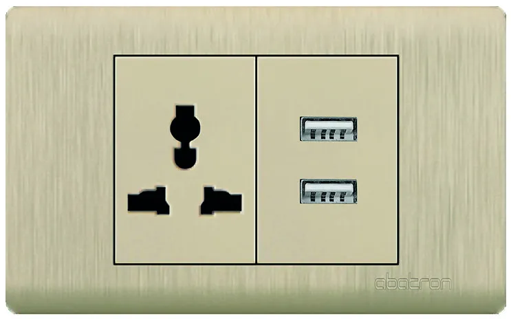 Toma Doble Usb Empotrar