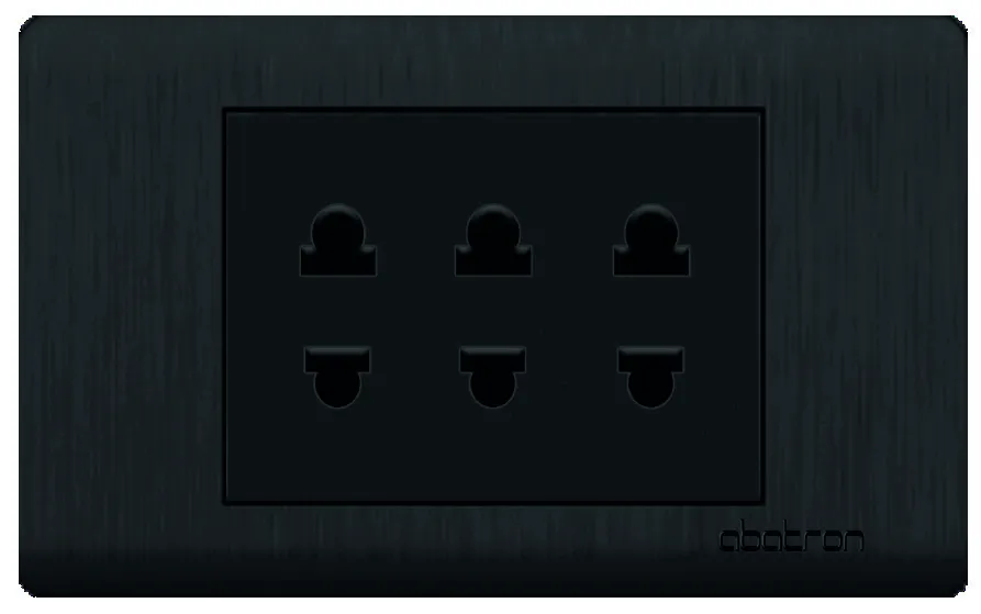 Tomacorriente Triple Empotrar