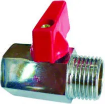 MINI VÁLVULA CROMADA