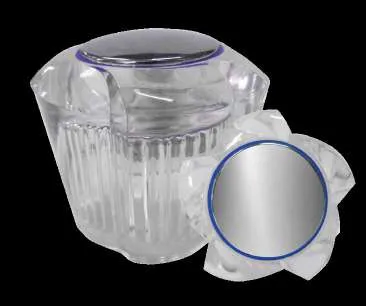 Perilla Mod. Acrylica con tapa