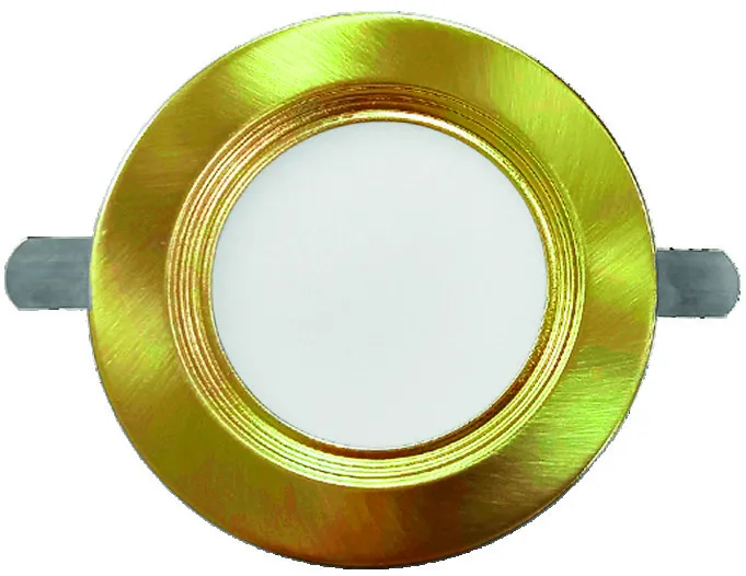 SPOTLIGHT LED BORDE DORADO